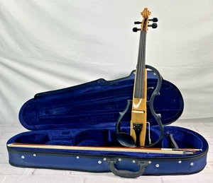Carlo Robelli Electric Violin Outfit | 4/4 Size w/ Bow Case & Extras! - Picture 1 of 20