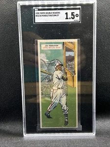 1955 Topps DOUBLE HEADER #33 PENDLETON 34 CONLEY SGC 1.5 Milwaukee Braves - Bild 1 von 2