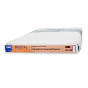 Pellon 805 Wonder Under, tela de tela fusible, transparente 17" x 10 yardas por el perno - Imagen 1 de 12