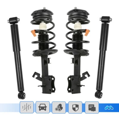 Box(4) Front & Rear Shocks Struts W/ Coil Spring For 2007-12 Nissan Sentra 2.0L - Image 1 of 4