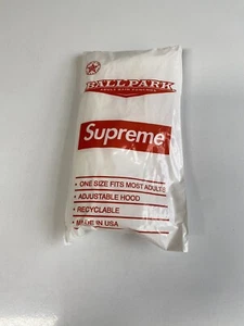 Supreme Rain Poncho Ballpark Box Logo SS20 New - Picture 1 of 1
