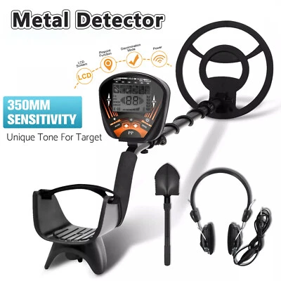 350mm Deep Sensitive Metal Detector 5 Modes Search Gold Digger Treasure Hunter - image 1 of 4