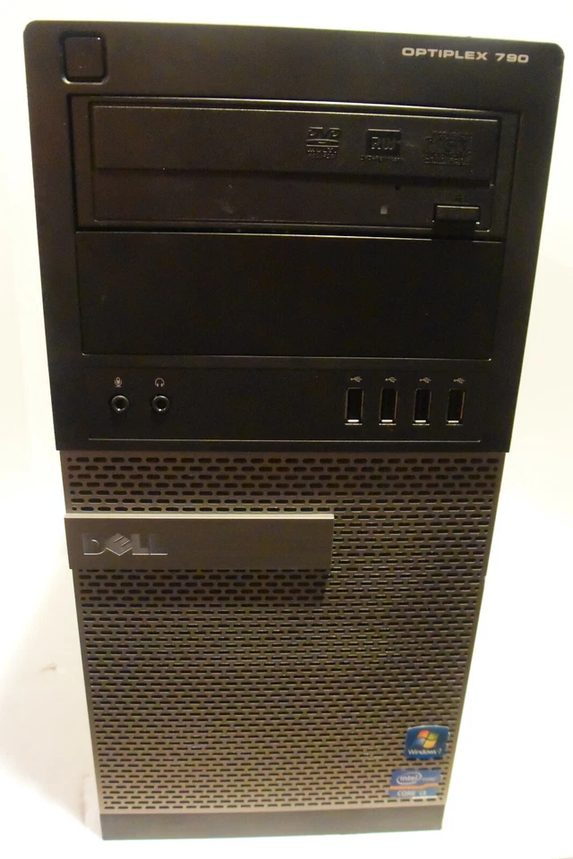 Dell Optiplex 790 (Intel Core i3 2nd Gen 3.3GHz 4GB 500GB Win 10 Pro) Desktop PC - Image 1 of 4