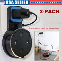 2X Wall Mount Hanger Holder Stand Bracket For Amazon Alexa Echo Dot 2 2nd Gen US