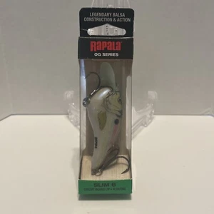 Rapala OG Series Slim 6 OGS-6 Live River Shad 2-3/4” 1/2 oz Floating Crankbait - Imagen 1 de 6