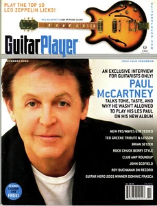 Guitar Player Magazine November 2005 Paul McCartney John Scofield Brian Setzer - Picture 1 of 2