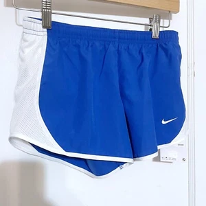 Nike Girls Shorts Youth Medium Blue Tempo Running Dri-Fit Training Workout NWT - Picture 1 of 6