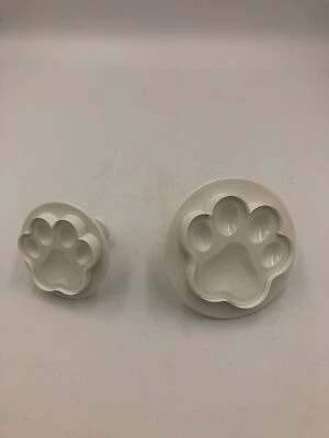 PME PAW203 Ausstechformen Pfotenmotiv Set, lebensmittelecht, ABS-Kunststoff - Bild 1 von 4