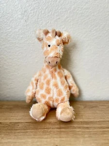 Jellycat Fluffles Giraffe Soft Cream & White Beanie Cute Retired - Picture 1 of 5