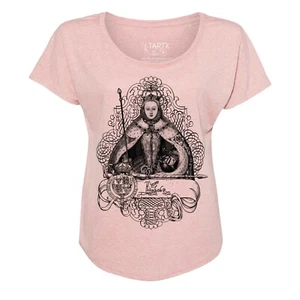 Elizabeth Tri-Blend Wide Neck Dolman Tee Shirt XS-3XL - Bild 1 von 12