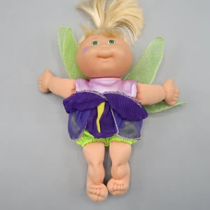 Muñeca rubia ojos verdes Cabbage Patch Kids RCP vintage 1995 Garden Fairy Cuties - Imagen 1 de 7