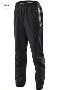 Men's Zipper Pockets Lightweight Sweatpants, Sports Running Workout - Picture 1 of 8