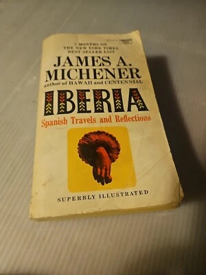Vintage 1968, "Iberia" Spanish Travels & Reflections By James Michener Paperback - Image 1 of 4