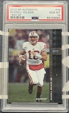 💎Russell Wilson 2012 SP Authentic 1994 SP #79 PSA 10 Rookie RC Broncos💎