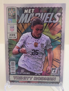2023 DONRUSS FIFA WOMENS WORLD CUP TRINITY RODMAN #25 NET MARVELS