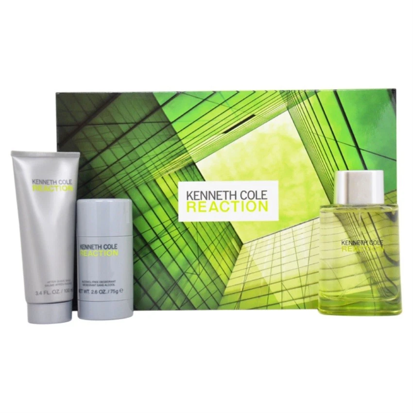 Kenneth Cole Reaction for Men 3pc Gift Set