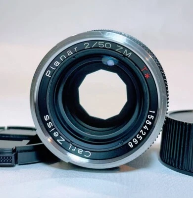 Carl Zeiss 50MM F/2 ZM PLANAR T* Lens For Leica M Mount  - Image 1 of 4