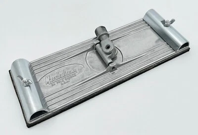 Вращающаяся головка шлифовальной машины для гипсокартона Marshalltown 9 3/8 дюйма x 3 1/4 дюйма с резьбой на штекере - Изображение 1 из 4