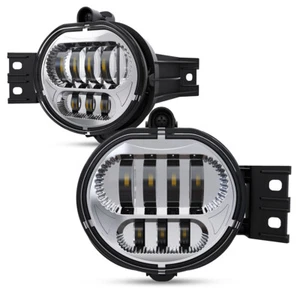 For 02-08 Dodge Ram 1500/2500/3500 04-06 Durango LED Fog Lights Assembly - Picture 1 of 7