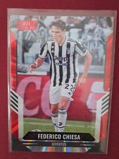 Federico Chiesa RED LASER 2021-22 Panini Score FIFA Soccer #134 Juventus