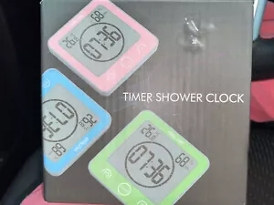 Baldr B0007 Waterproof Shower Clock Wall Clock for Bathroom Kitchen Alarm Timer - Picture 1 of 3