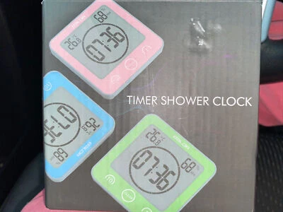 Baldr B0007 Waterproof Shower Clock Wall Clock for Bathroom Kitchen Alarm Timer - Image 1 of 3