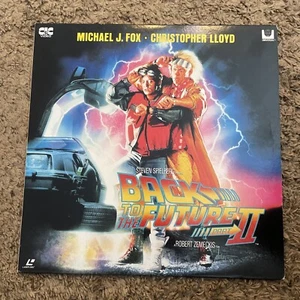 BACK TO THE FUTURE 2 MICHAEL J. FOX CHRISTOPHER LLOYD Japan Laserdisc No OBI - Picture 1 of 6