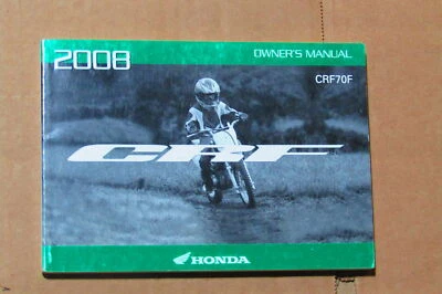 HONDA OEM CRF70F MANUAL DEL PROPIETARIO 31GCF710 Foto 1 de 3