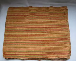 Vintage gelb gestreifte Tuch Tischsets - 6er Set - Bild 1 von 2