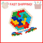 NAODONGLI Wooden Puzzles for Kids,Brain Teaser Puzzles for Adults,STEM Montessor