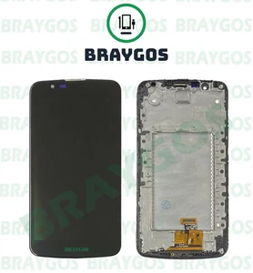 For LG K10 2016 K420N LCD Touch Screen Digitizer Display Assembly + Frame Black - Picture 1 of 1