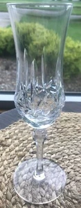 Gafas de champán acanaladas con cristal Lenox Amelia 8 3/8" DESCONTINUADAS, REPUESTO - Imagen 1 de 4
