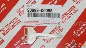 Toyota Corolla Celica MR2 Genuine Non-Transponder Metal Blank Key 90999-00085 - Bild 1 von 4