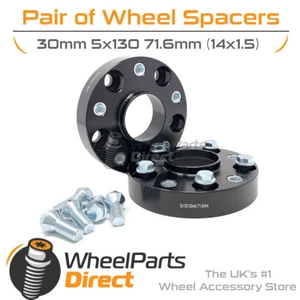 Bolt-On Radabstandshalter (2) 5x130 71,6 30mm für Porsche Cayenne [Mk1] 02-10 - Bild 1 von 4