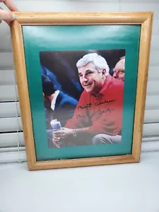 Bob Knight Indiana Hoosier Baloncesto Autógrafo Firmado 8x10 Foto Enmarcada IU - Imagen 1 de 5