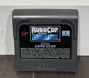 RoboCop vs. The Terminator (SEGA Game Gear, 1993) TESTED Authentic - Picture 1 of 2