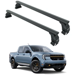 For Ford Maverick 2024-2025 Roof Rack Cross Bars Normal Roof Alu Black - Foto 1 di 7