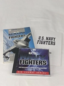 US Navy Fighters PC CD Rom Flight Simulator Game 1997 Air Combat Series - Picture 1 of 3