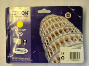 Original Original Epson 79 T7914 Tintenpatrone Pisa Gelb Workforce Date 2017 - Bild 1 von 1