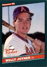 1986 Donruss The Rookies Wally Joyner California Angels #1