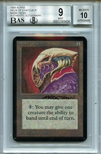MTG Alpha Helm of Chatzuk BGS 9 Mint BAS 10 Magic Card WOTC Amricons 3428