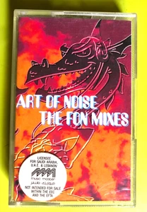 Art of Noise - K7 The Fon Mixes 4509 96101 4 (1991 - sticker Saudi Arabia ) - Picture 1 of 4