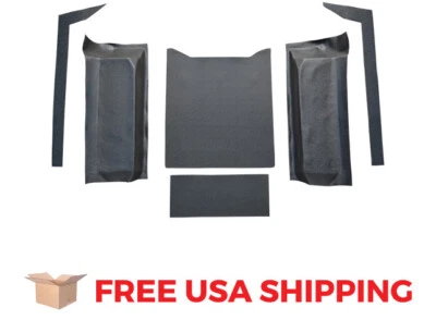FITS 1987-1995 Jeep Wrangler Cargo Area Vinyl Carpet Foto 1 de 2