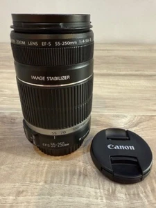 Canon EF-S 55-250 mm Image Stabilizer Lenses for Canon - Picture 1 of 12