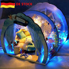 LED Licht DIY Miniatur Puppe Haus Kreative Blau Tiefsee Geheimnis Möbel Kit