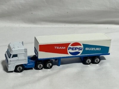 Matchbox Convoy DAF 3300 Space Cab Semi & Trailer PEPSI TEAM SUZUKI - Image 1 of 4