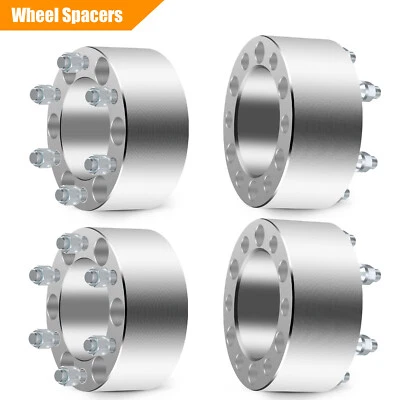 Espaciadores de rueda Mirozo 4 piezas 3" 6x5,5 12x1,5 6 tacos para Toyota 4Runner Land Cruiser Foto 1 de 4