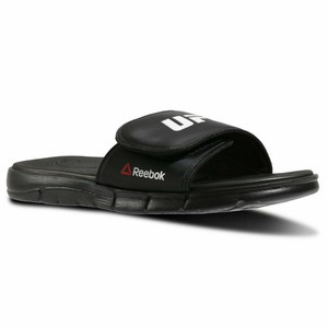 reebok men's slide sandals