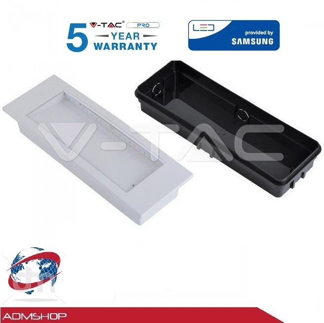 LAMPADA LED EMERGENZA 3,8W BIANCO FREDDO INCASSO RIC. 12 ORE CHIP SAMSUNG - Immagine 1 di 1