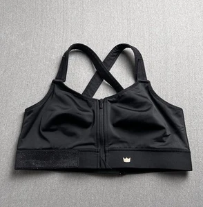 Shefit Flex Sport BH Damen 3Luxe Schwarz Stretch Frontreißverschluss 110003 - Bild 1 von 8